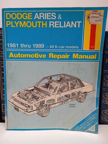 Haynes repair manual dodge - haynes,