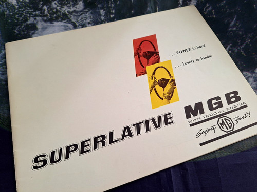 Mgb sales brochure - brochure,