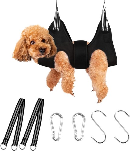 Dog grooming hammock kit - hammock,