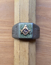 Antique Engraved Pewter Gold