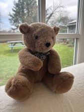 Cute bear stuffed - bear, brown