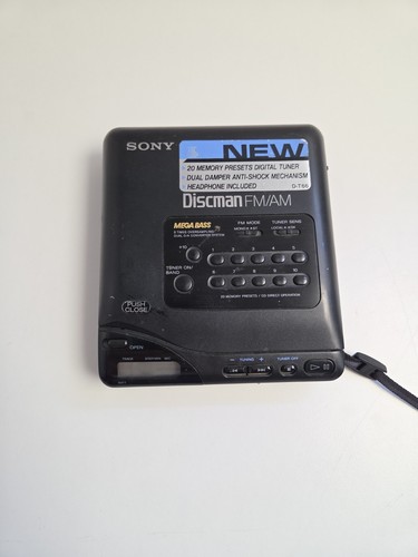 Sony discman t66 mega bass - sony, d-t66