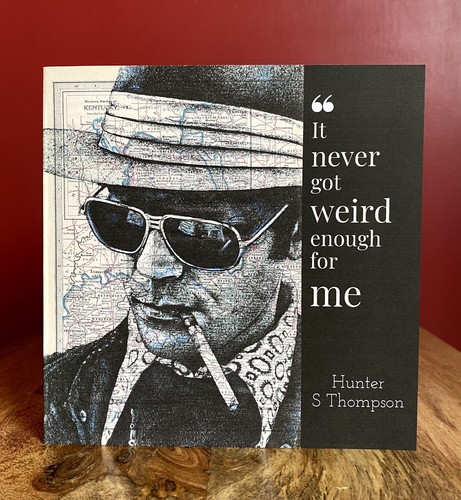 Hunter thompson greeting - hunter,