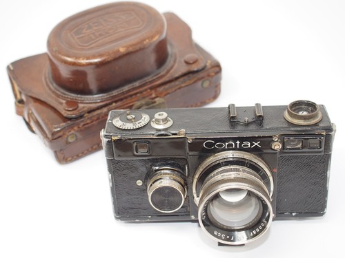 Contax rangefinder camera - contax,
