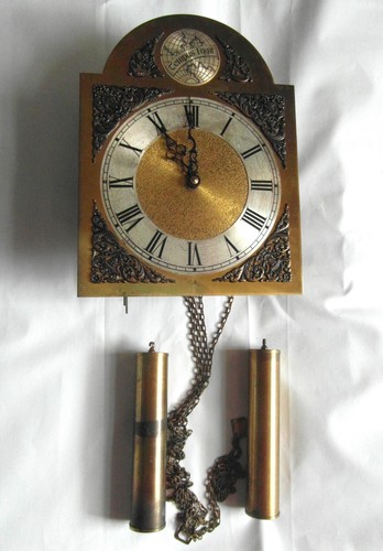 1960s weight driven - wall, clock