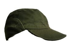 Genuine Vintage Swedish Army Green M59 Combat Cap Hat 