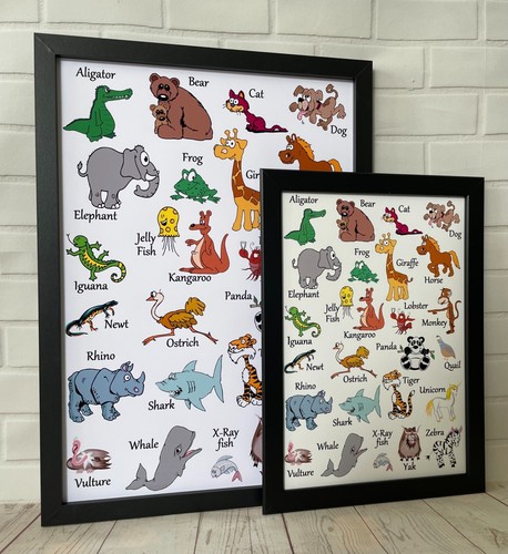 Alphabet poster wall chart - poster,