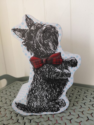 Vintage scottie dog shortbread - vintage,