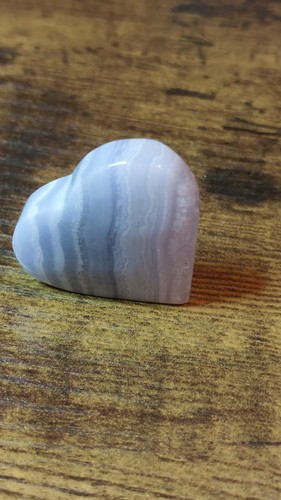Natural blue lace - lace, agate