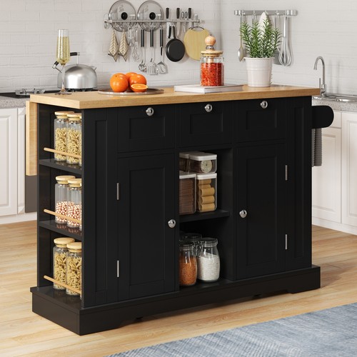 Kitchen island storage - kitchen,