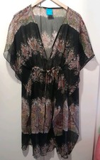 MATALAN SZE 18 BLACK FLORAL