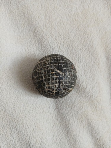 Antique gutty golf ball - gutty,