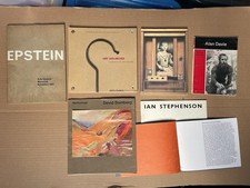 Lot Vintage Art Exhibition Catalogues Epstein Bomberg St Ives Etc