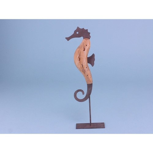 Elegant two tone metal wood - two,