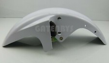 New Front Mudguard For Yamaha YBR 125 2004-2009 WHITE Plastic YBR125 Fender