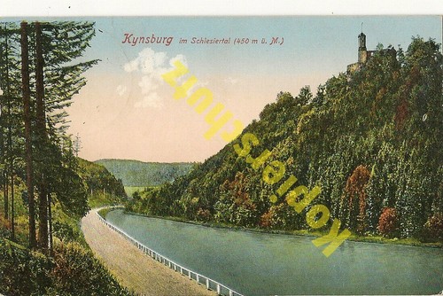 Kynsburg postcard silesian - postcard,