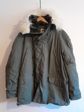 Vtg N3B Parka Extreme Cold Weather N-3B US Military Jacket Coat Size XL