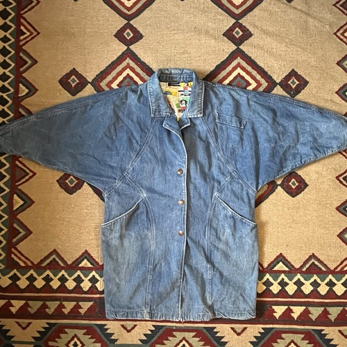 Vintage 80s furrrina denim - 80s,