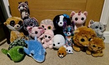 Ty Beanie Boo Bundle  (17 Included) 5 Big, 5 Medium,  5 Small, 2 Tiny