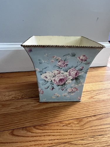 Vintage metal bin - metal, ,