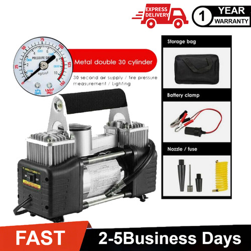 12v car air pump dual - air, dual-cylinder
