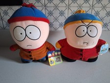 South Park Stan Marsh and Eric Cartman 1998 Vintage Plushes - With Tags