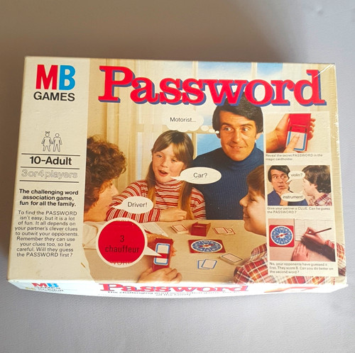 Games password vintage - mb,