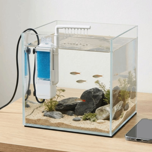 Silent usb fish - silent, tank