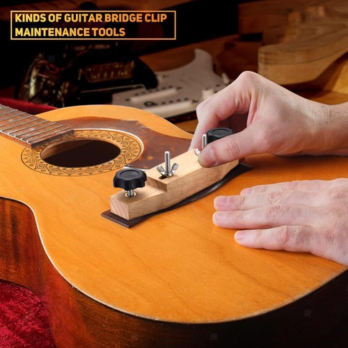 Guitar bridge clamp acoustic - bridge,