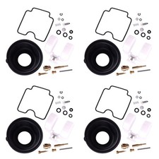 4Set Carburetor Repair Kit Diaphragm Float Fit for Suzuki GSX600F 1998-2006 xg