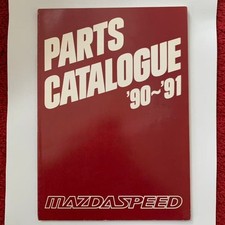 Mazda RX-7 Mazdaspeed Parts Catalog 1990-1991 Used Book