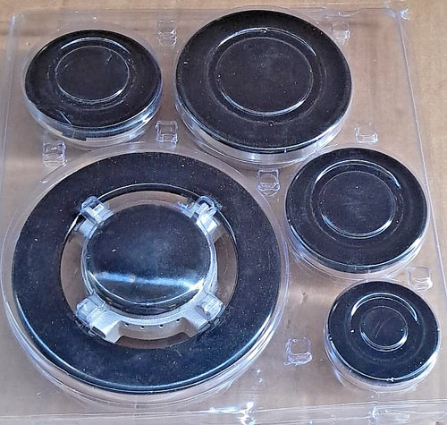 Burner flame cap - burner, lid
