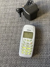 Nokia 3410 Silver Mobile Phone Unlocked Fully Working VGC Retro Vintage