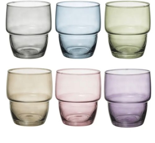 Coloured drinking glasses - drinking,