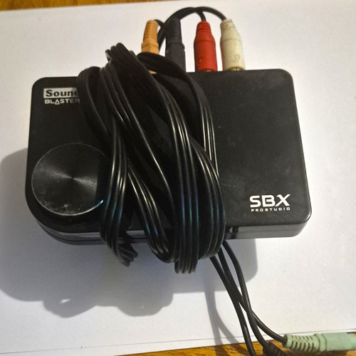 Creative sound blaster sbx pro - sound,