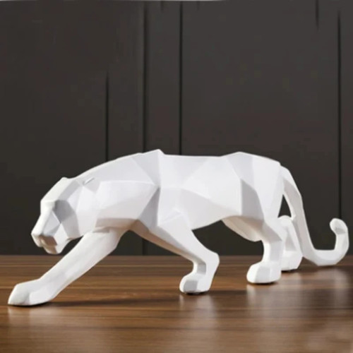 Large size panther statue - large,