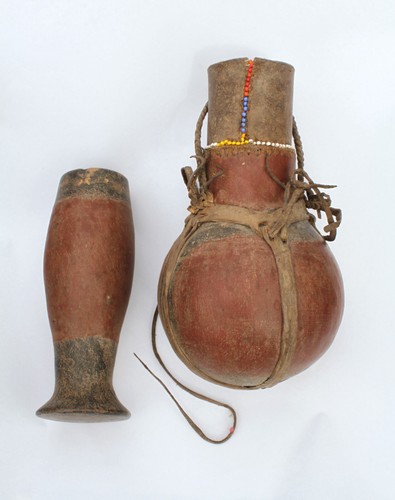Antique gourd turkana - antique, -turkana