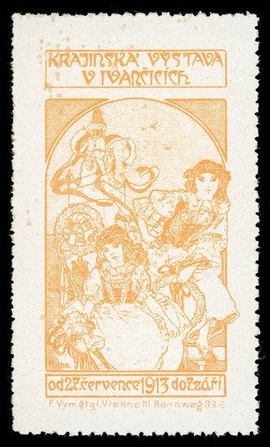 Bohemia poster stamp - poster,