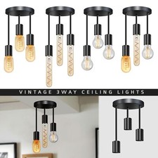 3 Way Flush Mount Ceiling