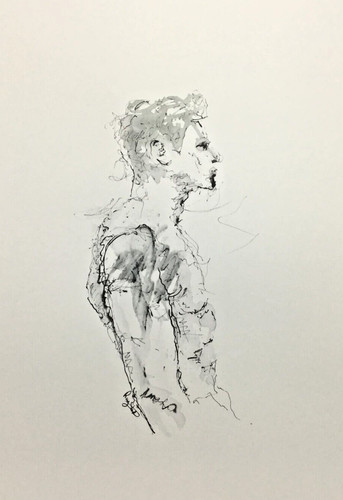 Original male anatomy figure - original,
