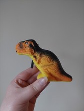 Vintage McDonald's Dinosaur Toy Water Pistol Black Orange Yellow 1997