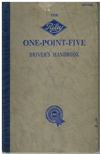 Riley one point five - point, saloon