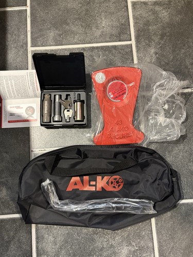 Alko secure caravan wheel - secure,