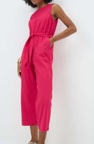 Womens pink linen cotton - womens, linen/cotton
