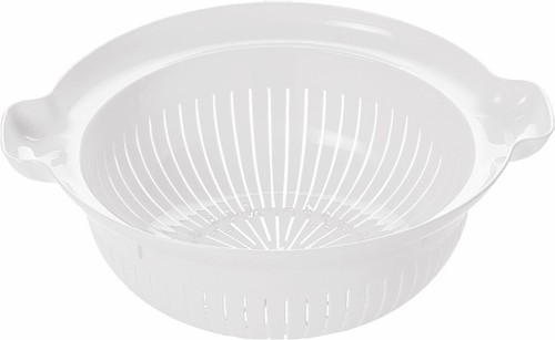 Large 30cm plastic colander - large,