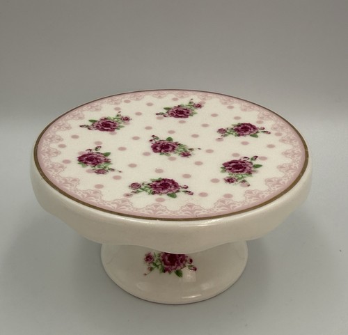Floral cupcake stand candle - floral, stand/candle