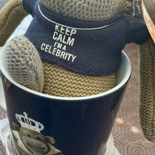 Tips posh paws monkey mug - pg,