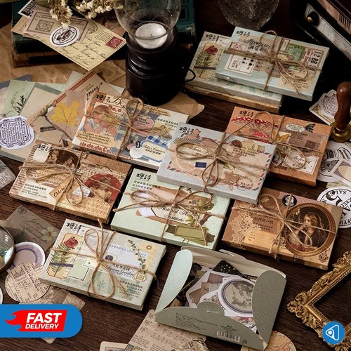 60pcs vintage scrapbook - 60pcs,