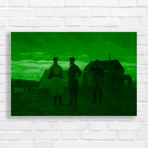 Civil war soldiers green - war,