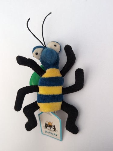 Jellycat funky bug blue yellow - funky,